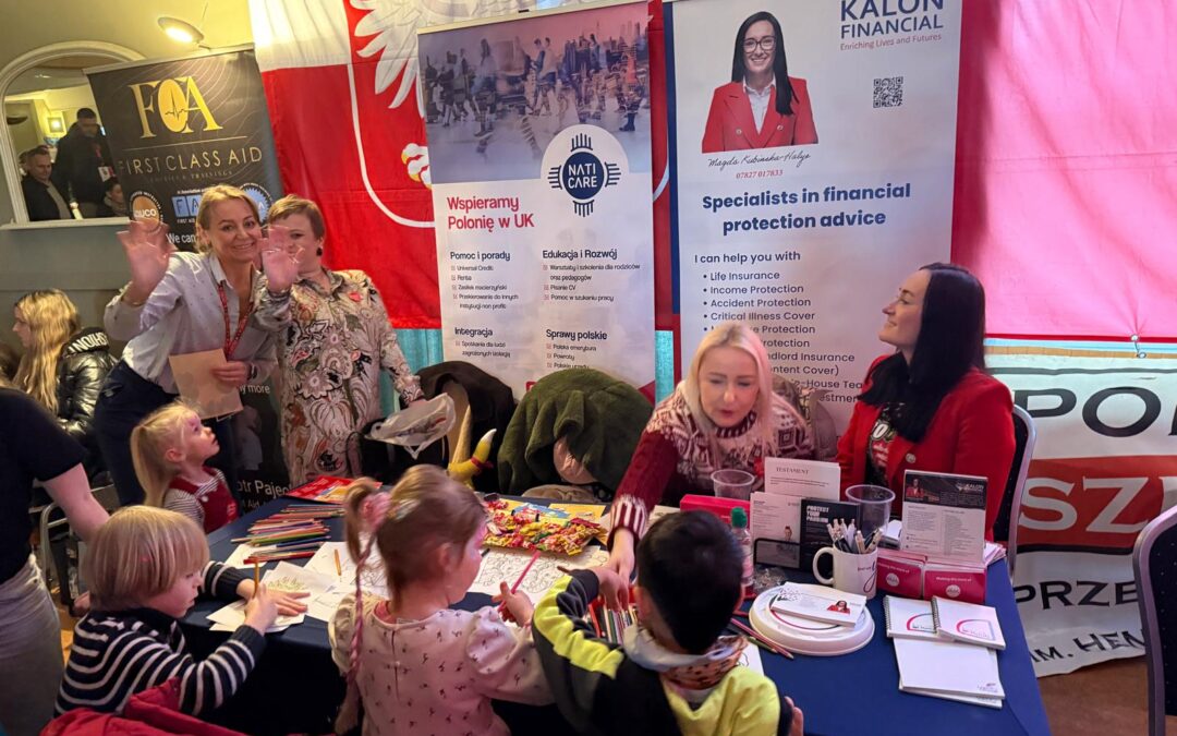 Zespół Nati Care na finał Wielkiej Orkiestry Świątecznej Pomocy w Polskim Stowarzyszeniu w Slough